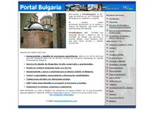 Tablet Screenshot of portalbulgaria.com
